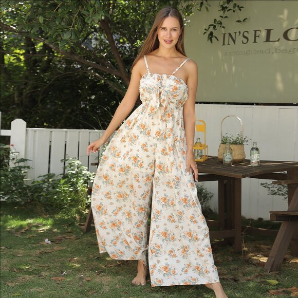 Elegant Polyester Maxi Dress - Picture 8 of 9